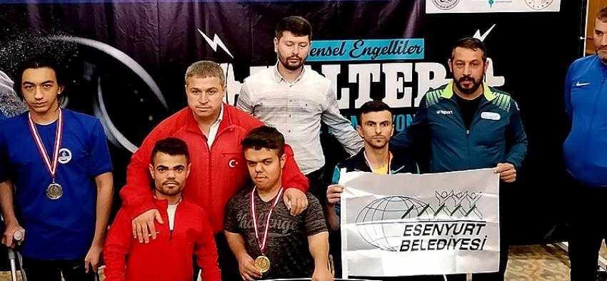 Bedensel Engelliler Halter Türkiye Şampiyonası’nda 3 Ayrı Madalya!