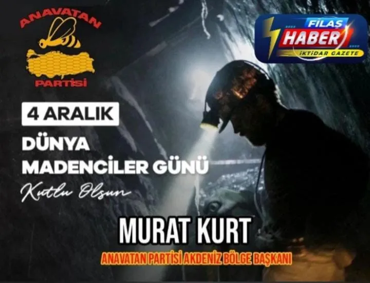 MURAT KURT MADENCİLERİ UNUTMADI