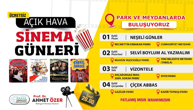 Açık Hava Sinema Günleri