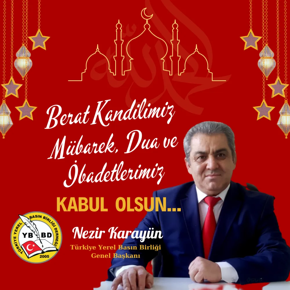 Berat Kandilimiz Mübarek Olsun!