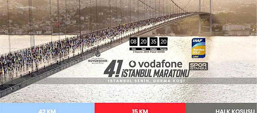 Spor Fuarı’nda 41. Vodafone Maraton Heyecanı