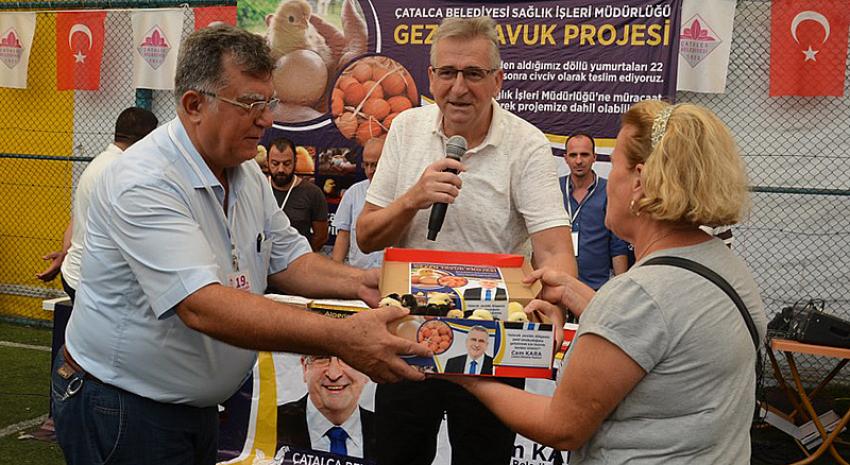Yüzlerce Güvercin ve Tavuk Çeşidi Çatalca